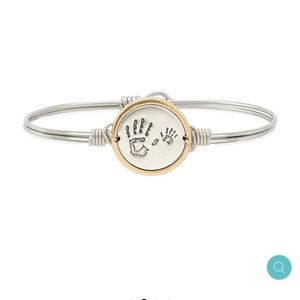 Luca + Danni LITTLE HANDPRINTS BANGLE BRACELET